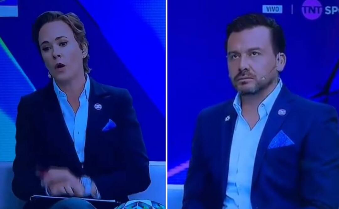 Mientras Marion Reimers realizaba sus comentarios, Omar Zerón hizo varios gestos de desaprobación. Foto: Especial