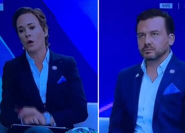 Comentarista de TNT Sports fue captado haciendo gestos de desaprobación a Marion Reimers