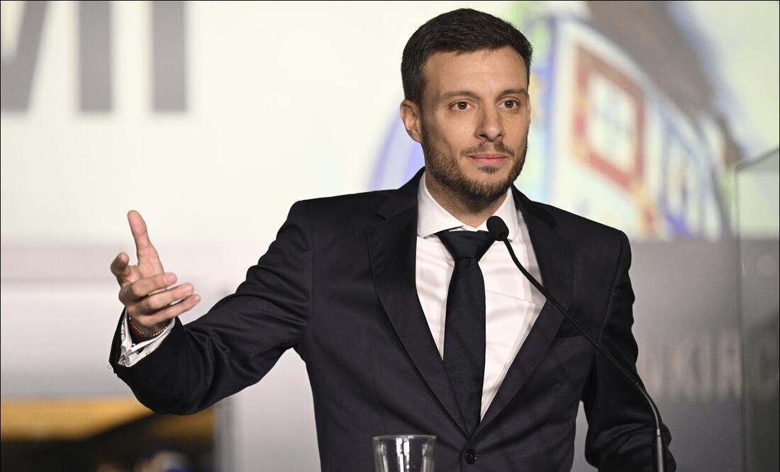 Martín Anselmi rompió el silencio sobre su salida de Cruz Azul, durante su presentación como nuevo DT del Porto. FOTO: EFE