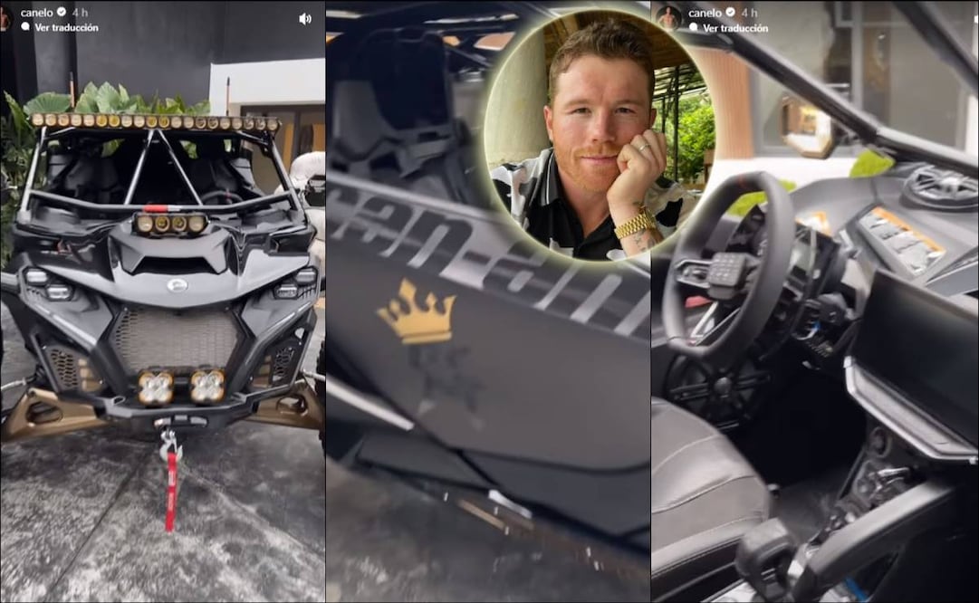 "Canelo Álvarez" presumió su lujoso regalo. FOTO: @canelo