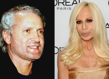 Gianni y Donatella Versace, una relación marcada por la rivalidad y la muerte