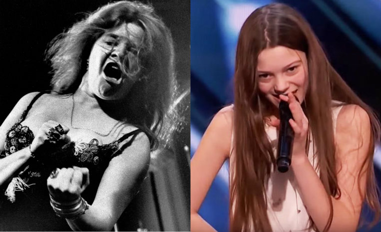 La "reencarnación" de Janis Joplin tiene sólo ¡13 años!