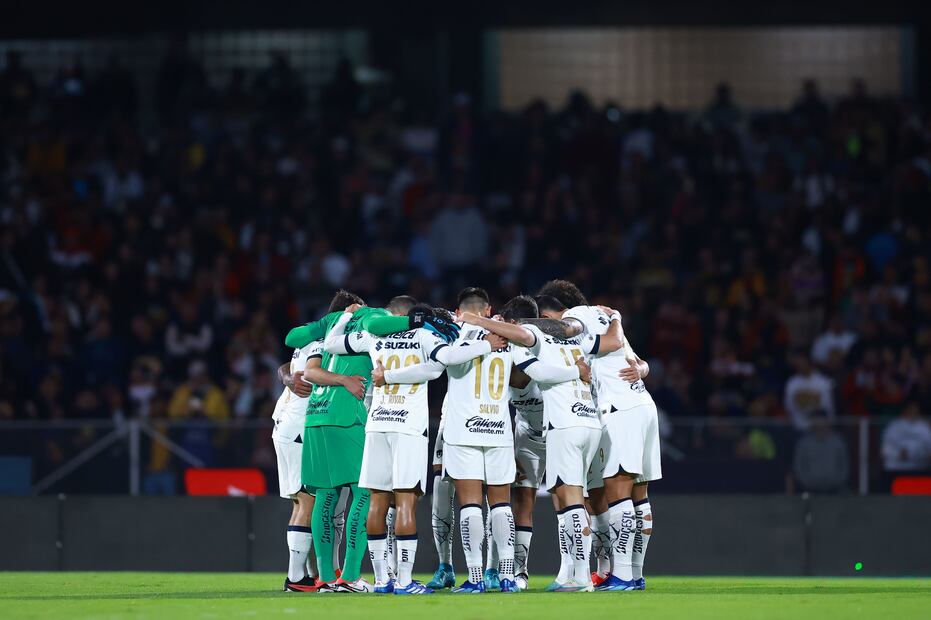 Pumas, durante el partido de ida de las Semifinales del torneo Apertura 2023 - Foto: Imago7