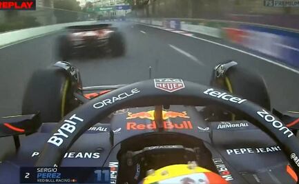 Checo Pérez se la mentó a Carlos Sainz y explotó contra piloto de Aston Martin en GP de Azerbaiyán 