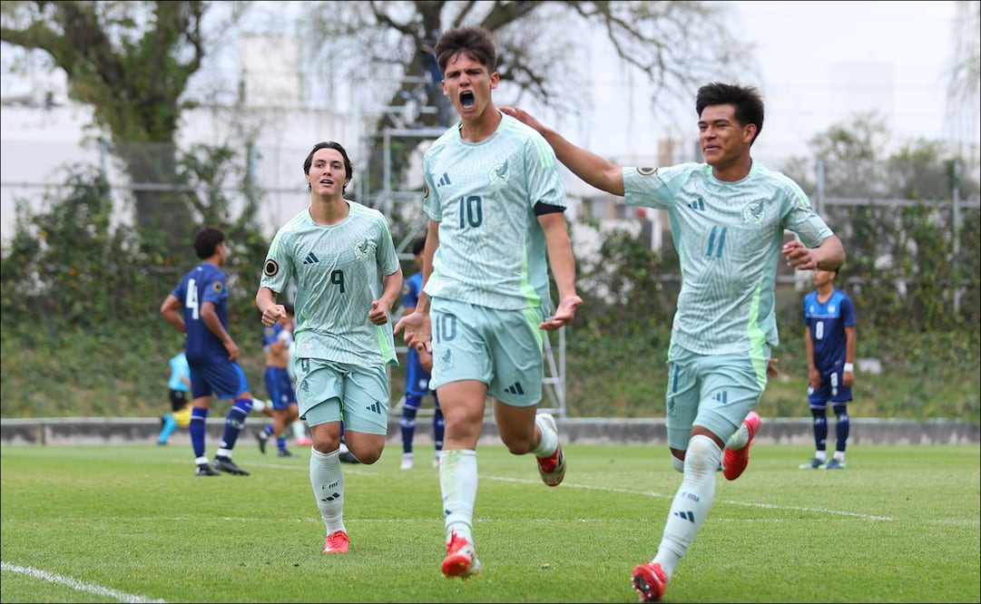 La Selección Mexicana Sub-17 consiguió su pase al Mundial de Qatar 2025 al igualar con Nicaragua / FOTO: Imago7
