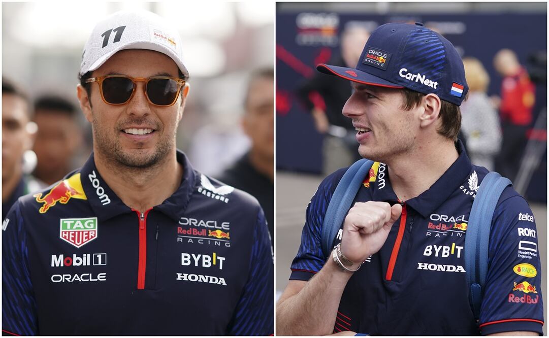 Verstappen mostró su apoyo a Checo tras el GP de México - Imago7