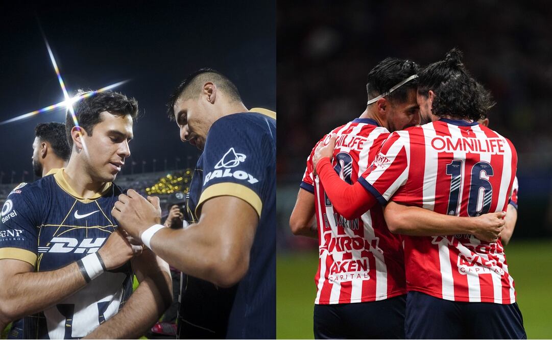 Pumas y Chivas durante el Apertura 2024 - Fotos: Imago7