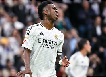 Vinicius Jr con una falla gigante en la derrota del Real Madrid