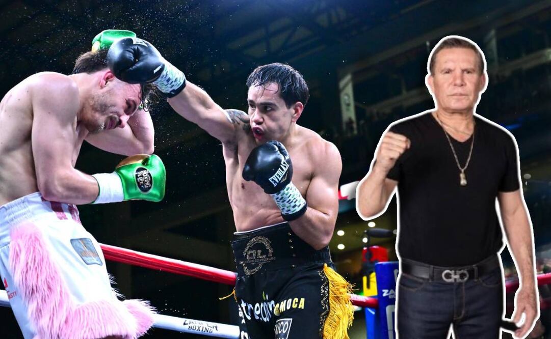 Así amenazó Julio César Chávez a 'Chino' Rodríguez, quien derrotó a su hijo Omar. FOTO: Especial