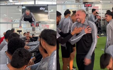 Héctor Herrera ya tuvo su primer entrenamiento como Diablo y así lo recibieron sus compañeros