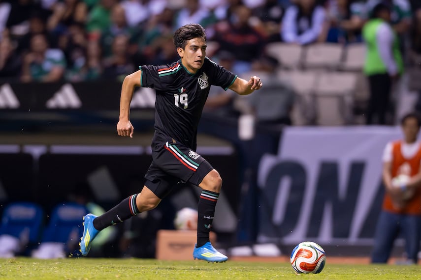 Gilberto Mora con la Selección Mexicana, rumbo al Mundial de 2026 - Foto: Imago7