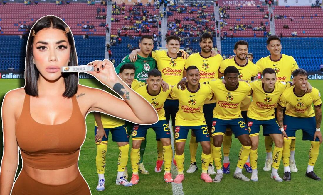 Karime Pindter, integrante de La Casa de los Famosos México, reveló que tuvo una aventura con un jugador del América. Foto: Especial