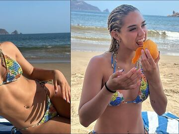 Nailea Vidrio estrena imagen mientras disfruta de sus vacaciones en la playa