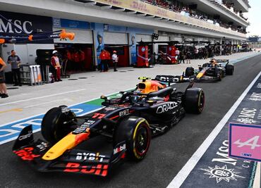 Checo Pérez largará tercero en la Carrera Sprint del Gran Premio de Miami