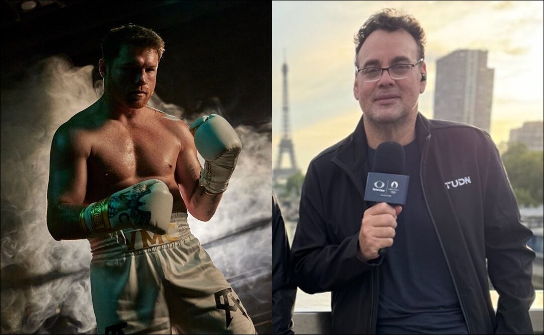 Saúl Álvarez y David Faitelson. FOTOS: Especiales