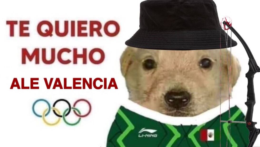 "Te quiero mucho": 10 memes del perrito que apoya a México en Tokio 2020