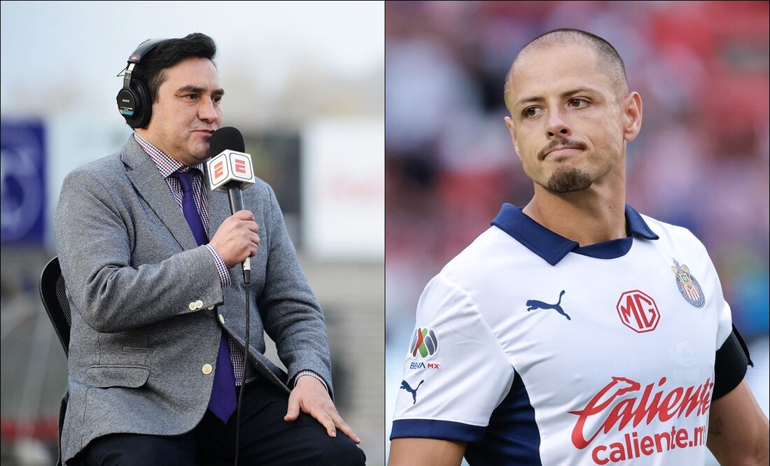 Jorge Pietrasanta se mofó del Chicharito Hernández: “Está lesionado del Dreyfus izquierdo y derecho” / FOTOS: Imago7