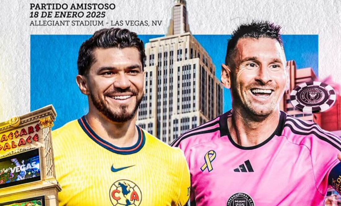 Las Águilas del América planean su calendario para el 2025 con un juego frente al Inter de Miami. Foto: América.