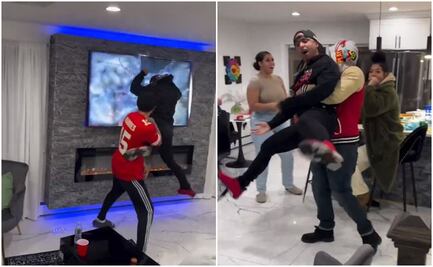 VIDEO: Aficionado de 49ers pierde el control tras el Super Bowl y destruye todo a su paso