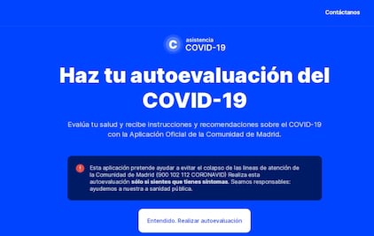Autotest coronavirus, para saber si eres sospechoso de tener Covid-19