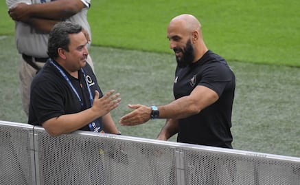 ¡Lo corrieron! No dejaron que el guardaespaldas de Messi estuviera en la cancha durante el partido