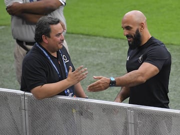 ¡Lo corrieron! No dejaron que el guardaespaldas de Messi estuviera en la cancha durante el partido