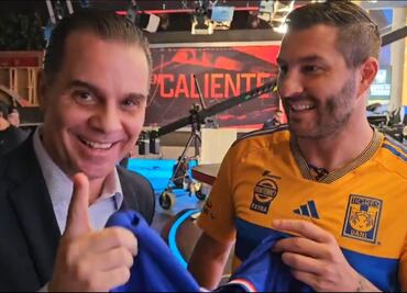 '¡Buen acento, eh!' André Gignac quedó impactado con el nivel de francés de Christian Martinoli