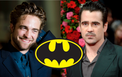 Fotos de Robert Pattinson como Batman y Colin Farrell como “El Pingüino”