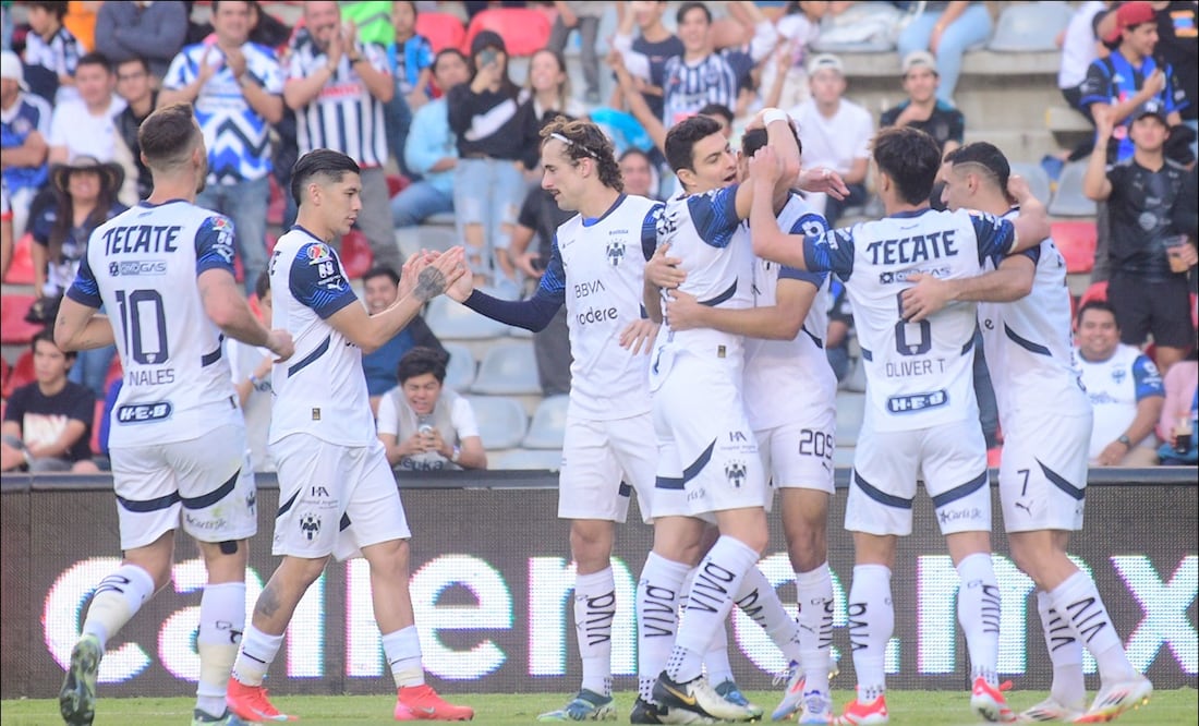 El Monterrey se impuso con autoridad al Querétaro y demostró su poderío al ataque / FOTO: Imago7