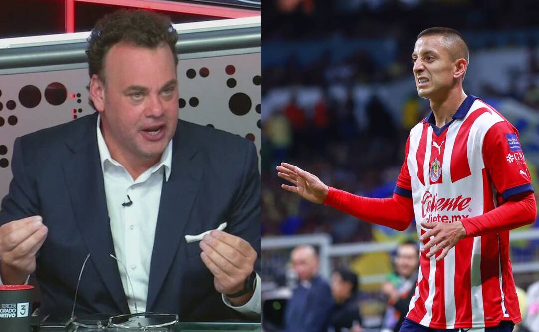 David Faitelson reventó al Piojo Alvarado tras lanzar un petardo contra reporteros en conferencia de prensa de Chivas. Foto: Imago7