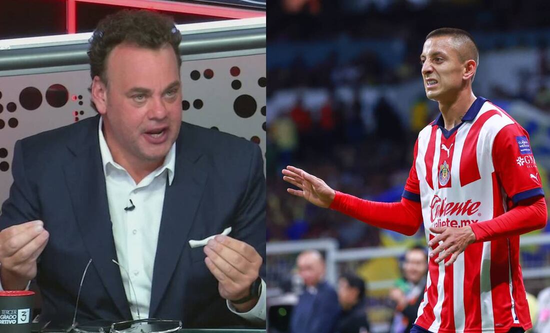 David Faitelson reventó al Piojo Alvarado tras lanzar un petardo contra reporteros en conferencia de prensa de Chivas. Foto: Imago7