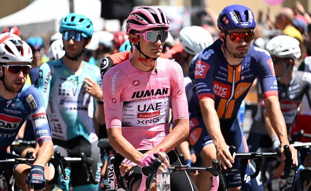 Isaac Del Toro en la Etapa 18 del Giro de Italia - Foto: EFE