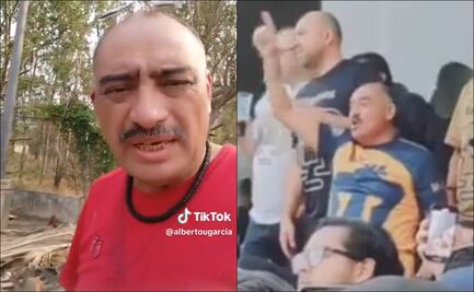 ¡Lo dejaron al 'desnudo'! El aficionado de los Pumas, 'Don Beto', fue víctima de la delincuencia