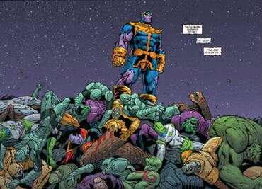 10 crímenes atroces cometidos por Thanos en los cómics