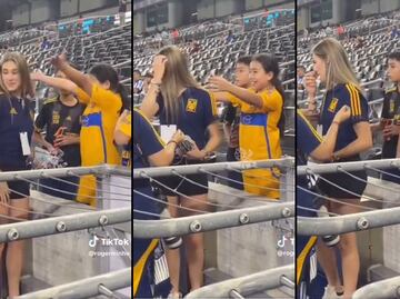 Tatiana Flores fue exhibida por negarle un abrazo a una pequeña aficionada de Tigres