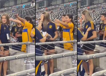 Tatiana Flores fue exhibida por negarle un abrazo a una pequeña aficionada de Tigres