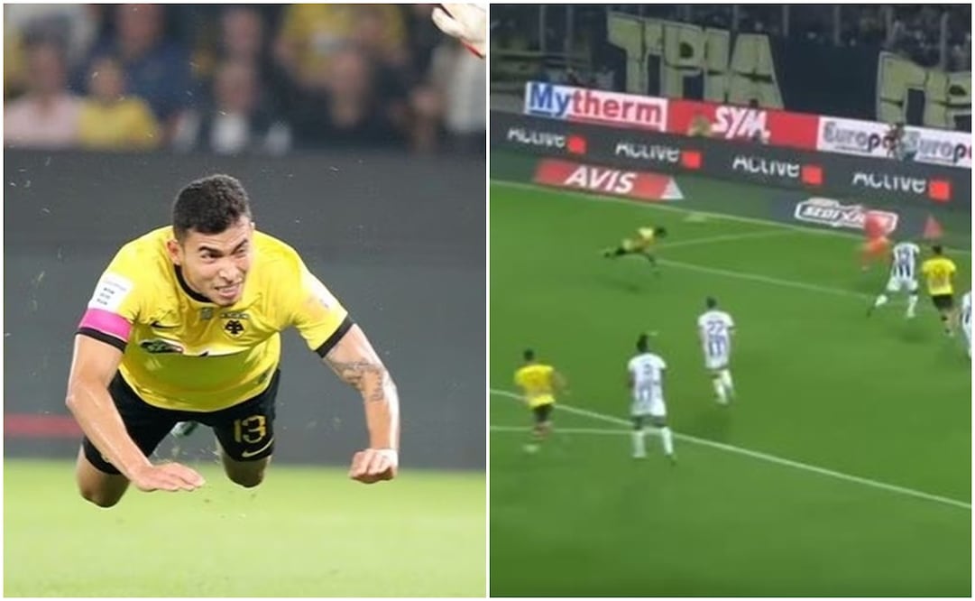 Orbelín Pineda marcó un golazo de 'palomita' - Especial