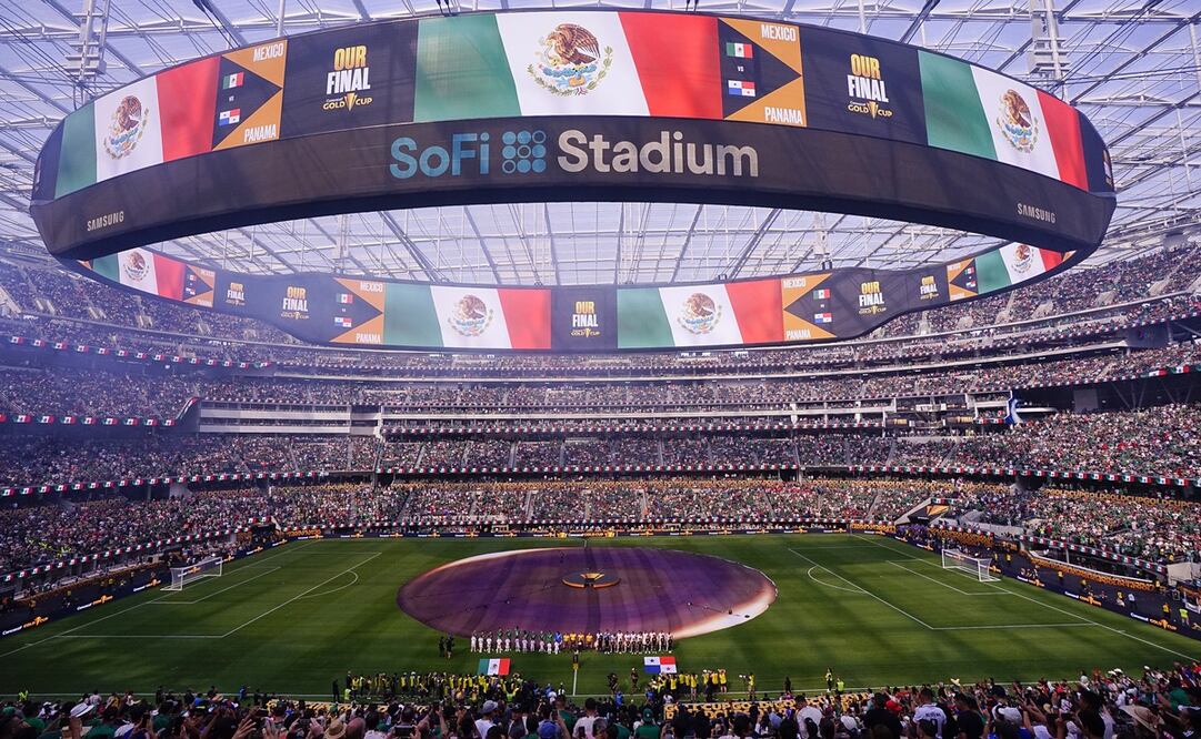SoFi Stadium, durante la final de la a Copa Oro de la CONCACAF 2023 entre México y Panamá - Foto: Imago7