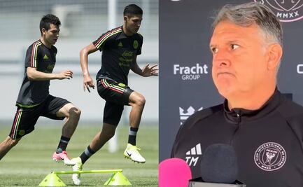 Así reaccionó el Tata Martino cuando le preguntaron sobre las declaraciones de Edson Álvarez y Chucky Lozano