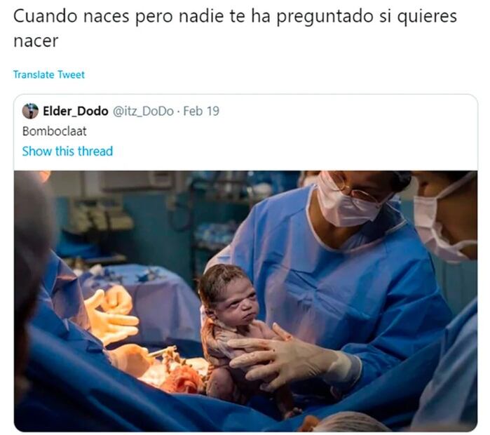Así luce la bebé que se hizo viral por su gesto de enojo al nacer