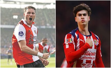 Santiago Giménez aconseja a la Hormiga González ir al Feyenoord: "Lo van a exprimir, será un gran delantero”