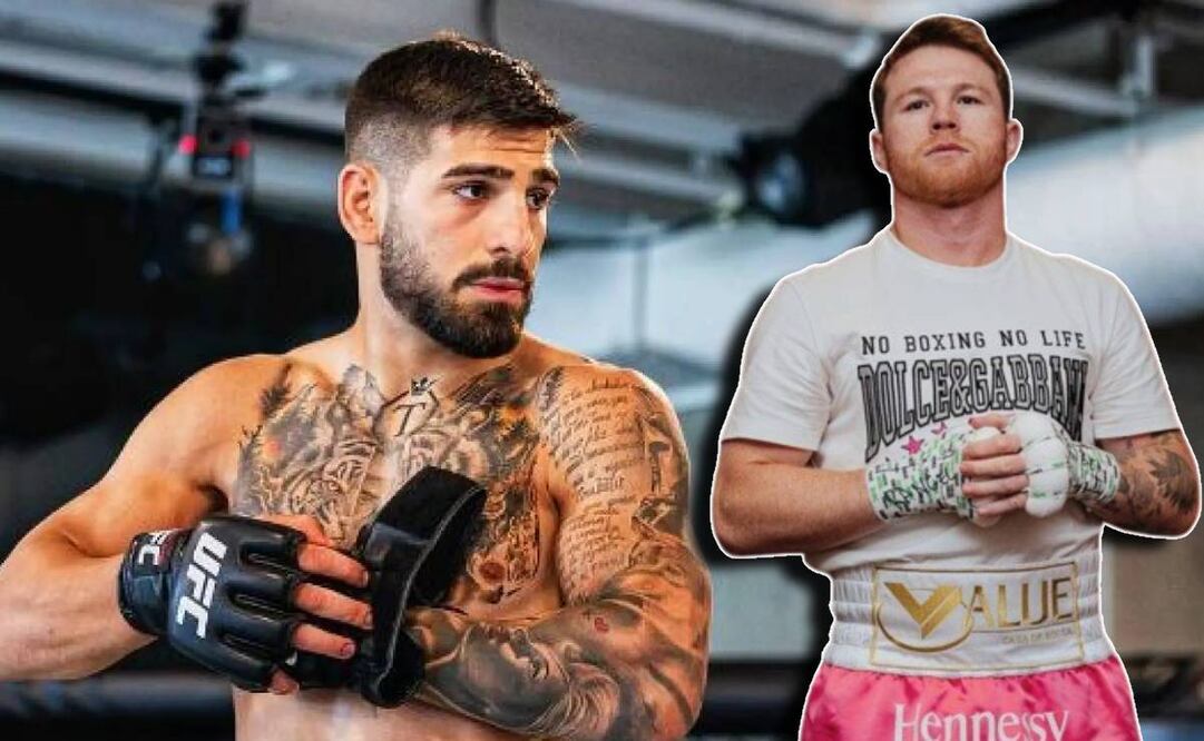 Ilia Topuria, peleador de la UFC, quiere ser el retador oficial del Canelo Álvarez. Foto: Especial