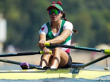 ¡Orgullo mexicano! Kenia Lechuga remonta y avanza a los Cuartos de Final de remo