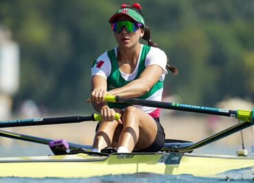 ¡Orgullo mexicano! Kenia Lechuga remonta y avanza a los Cuartos de Final de remo