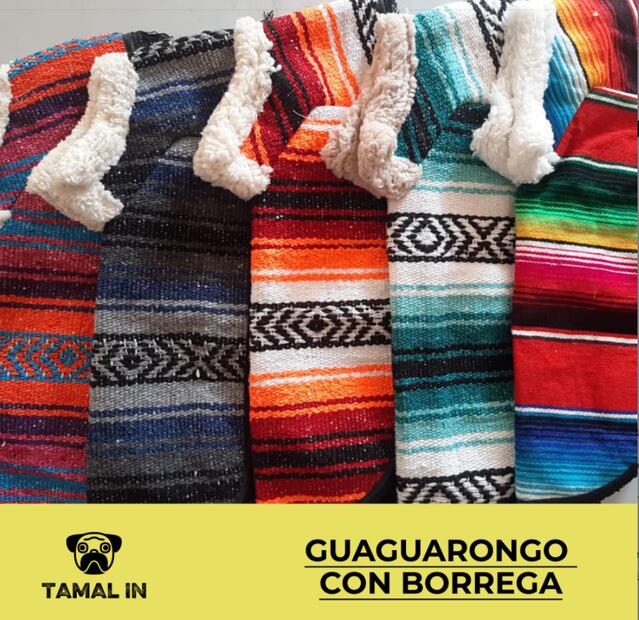 Jorongos para perros, la tendencia en temporada de frío