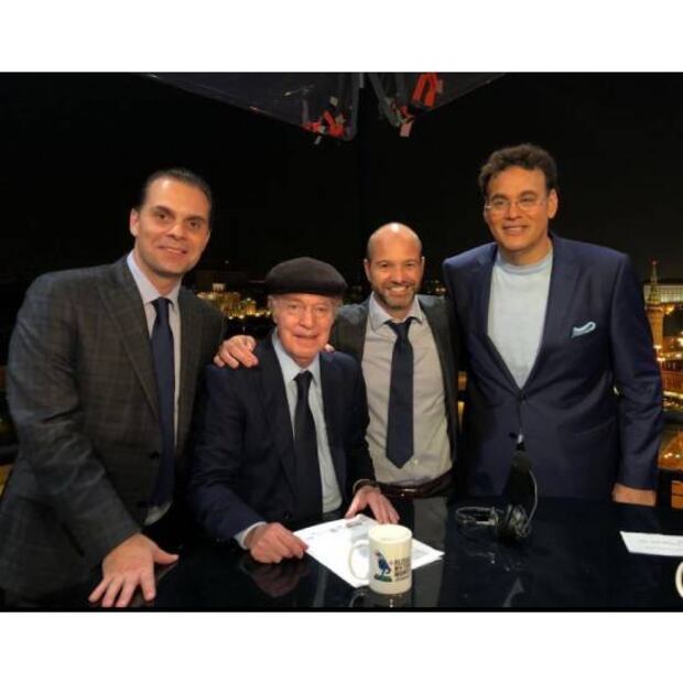 David Faitelson y Christian Martinoli se formaron bajo la tutela de José Ramón Fernández. Foto: Especial