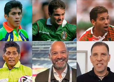 Así lucen las figuras de la Selección Mexicana que participó en Estados Unidos 1994
