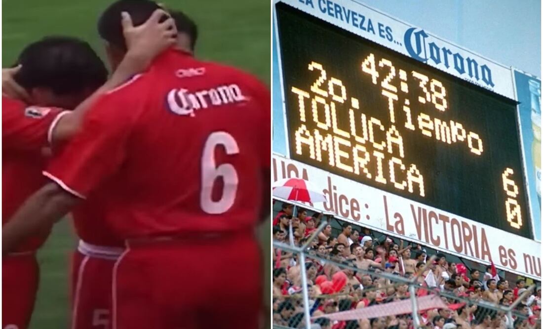 Toluca venció 6-0 al América en el Apertura 2003 - Especial