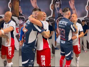 Emotivo encuentro entre 'Chicharito Hernández' y Sergio Ramos se vuelve viral