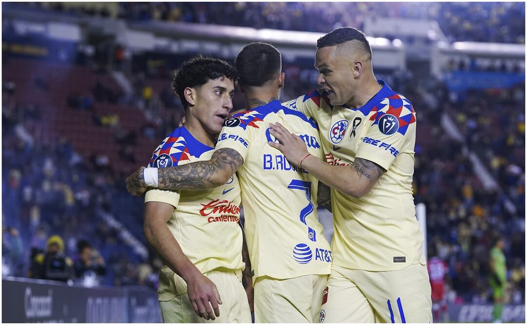 Jugadores de América celebrando gol ante Real Estelí / FOTO: Imago7